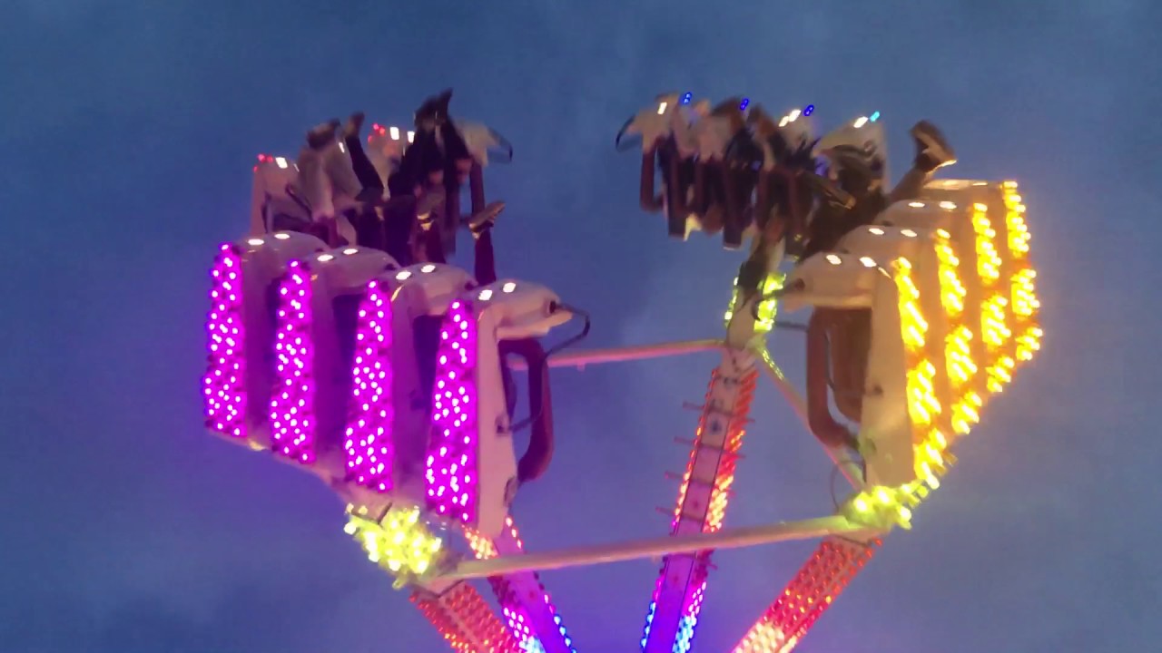 Jamie clarks freak out off ride Castletown funfair 2017