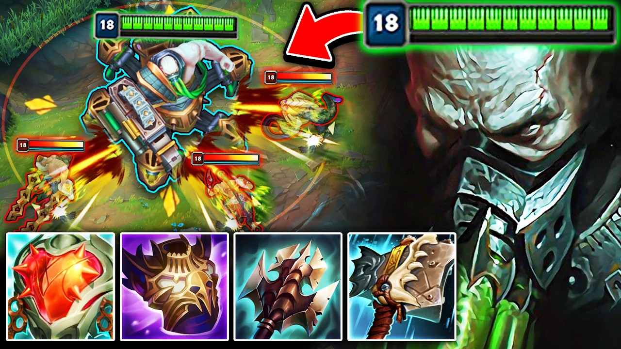 I CREATED THE FINAL BOSS OF LEAGUE (6000+ HEALTH TANK URGOT)