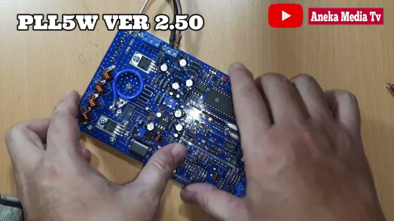 uji pll5w ver 2.50 | Electronic kits for FM transmitter