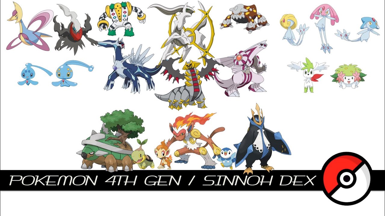 Pokemon 4th Gen / Sinnoh Dex