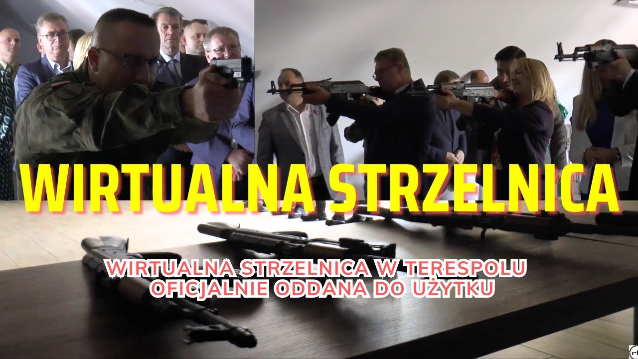 Wirtualna strzelnica w Terespolu została oficjalnie oddana do użytku| Radio Biper