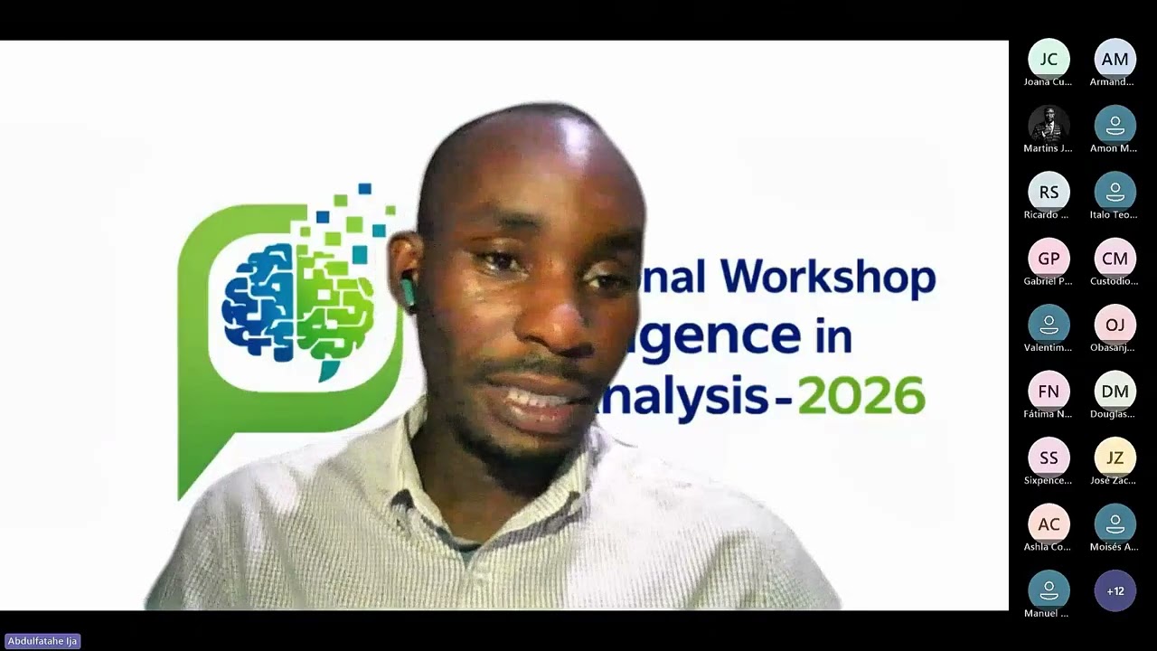 🇲🇿Boas-vindas: 3º Workshop Internacional sobre Inteligência Artificial na Análise de Dados