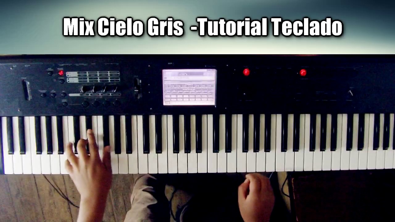 Mix cielo Gris Corazón Serrano Tutorial Teclado