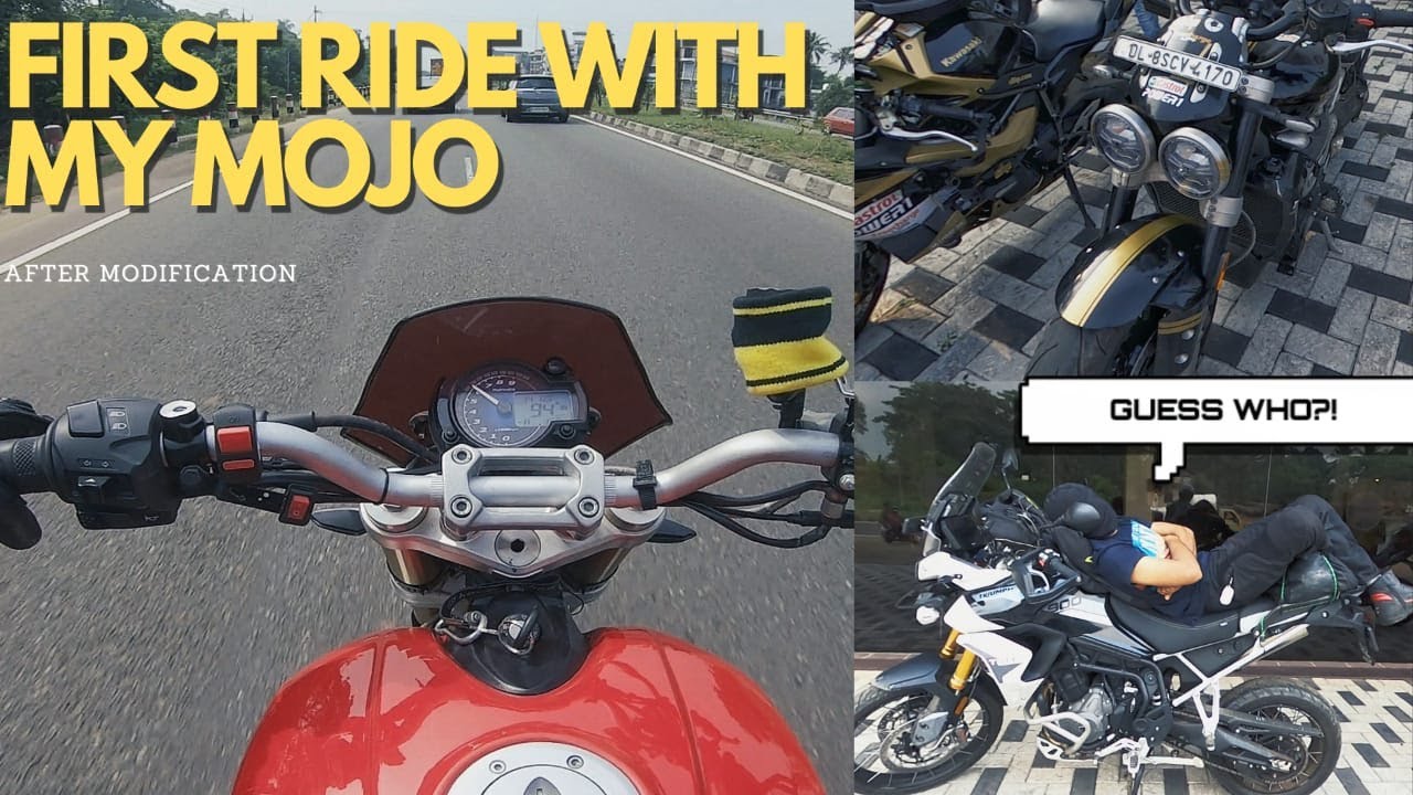 FIRST RIDE WITH MY MOJO | MALLUTRAVELLER | BIKERS MEET | KOCHIMACHAN !