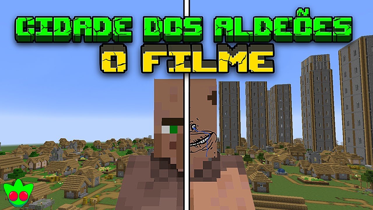 CIDADE DOS ALDEÕES: O FILME | Seawatt Gaming (Dublado) #minecraft #aquaritis