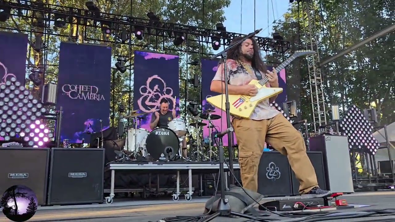 Coheed & Cambria 2024◇The Crowing-  Edgefield- Troutdale, OR 7/26/24