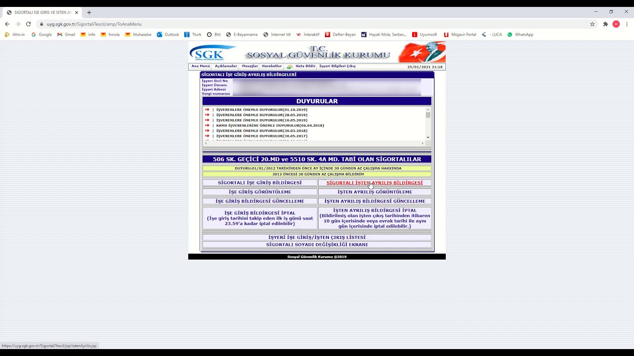 Sigortalı İşe Giriş ve İşten Ayrılış Bildirgesi Nedir? İşe Giriş - İşten Ayrılış Nasıl Yapılır?
