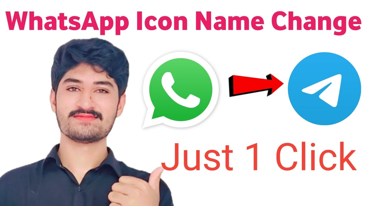 how to change whatsapp icon and name in android phone | whatsapp icon change whatsapp name change
