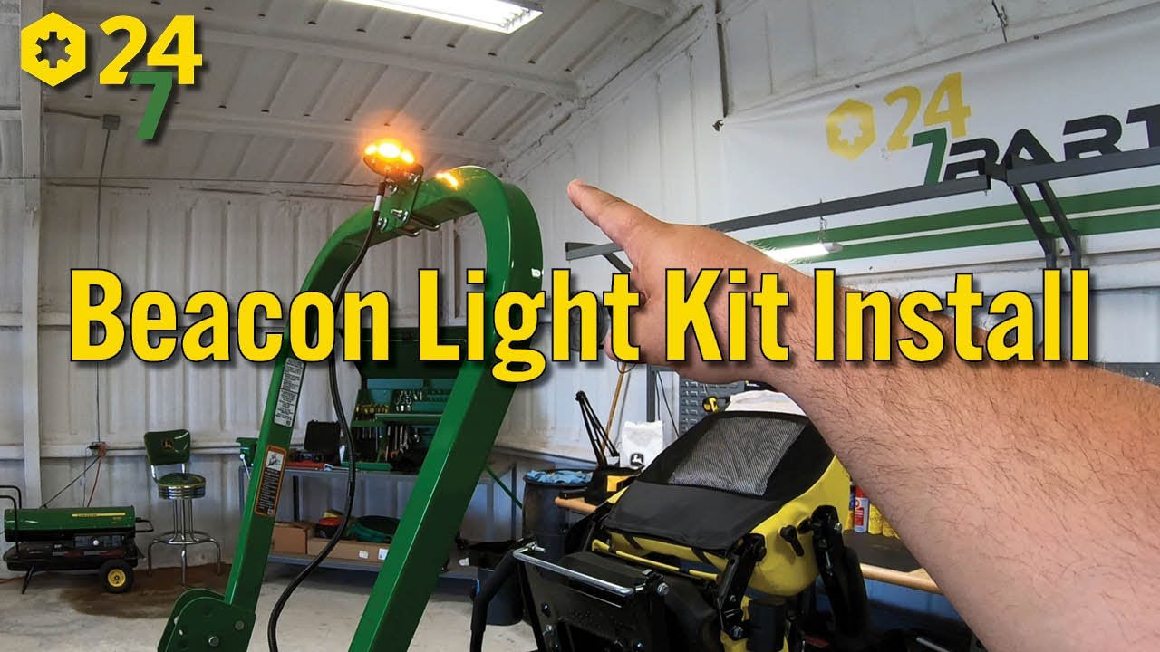 How to Install Beacon Light on John Deere Z9 Zero Turn Mower