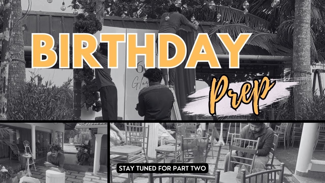 🎊Birthday Prep Mode On.!✨Behind the scene of making Amma‘s birthday✨ | Decoration | Excitement 