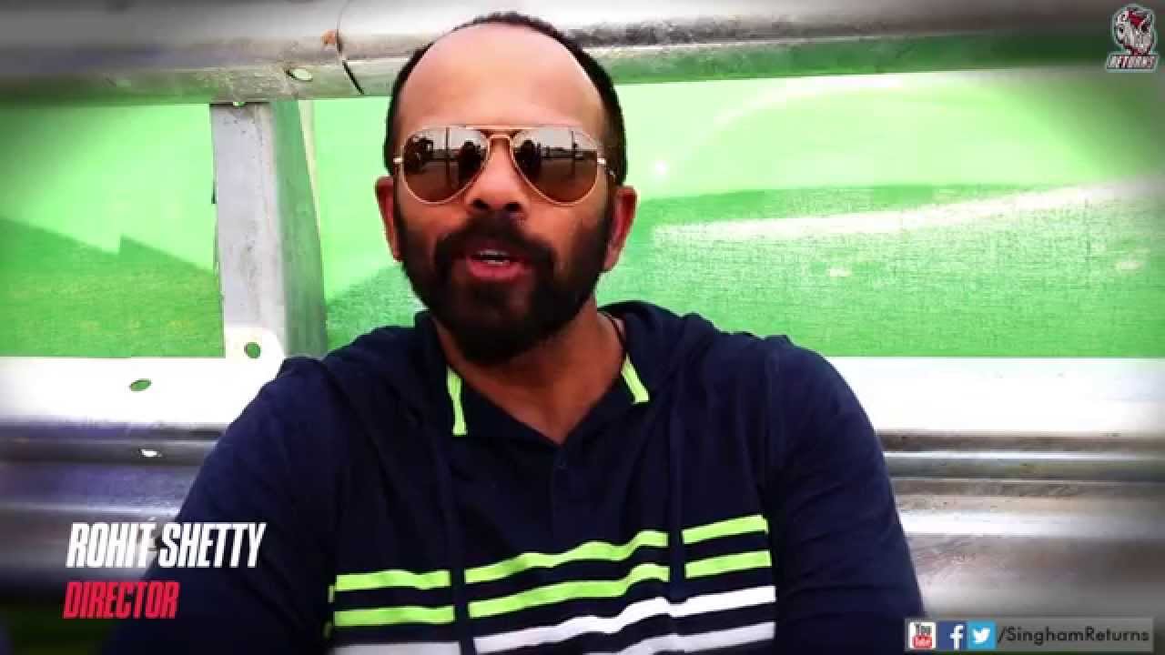 Singham Returns - Action in Making