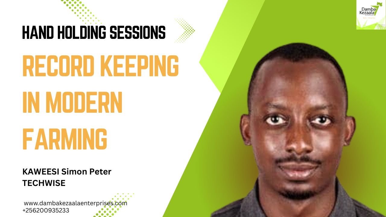 Record Keeping in Modern Farming | Weekly Farmer Training