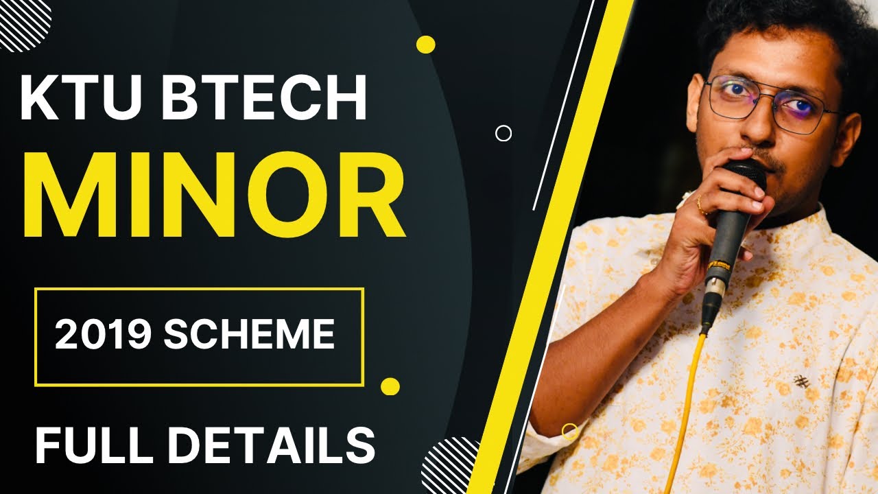 KTU | BTECH MINOR | INSTRUCTIONS | KTU KERALA |BTECH S3|KTU STUDENTS|WHAT IS MINOR |Minor എന്തിനാണ്?
