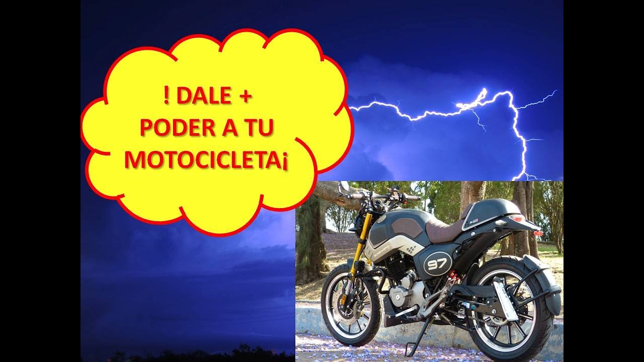 AUMENTA LA POTENCIA Y LA VELOCIDAD DE TU MOTO CON POCO O NADA DE DINERO!  FUNCIONA SUPER BIEN!