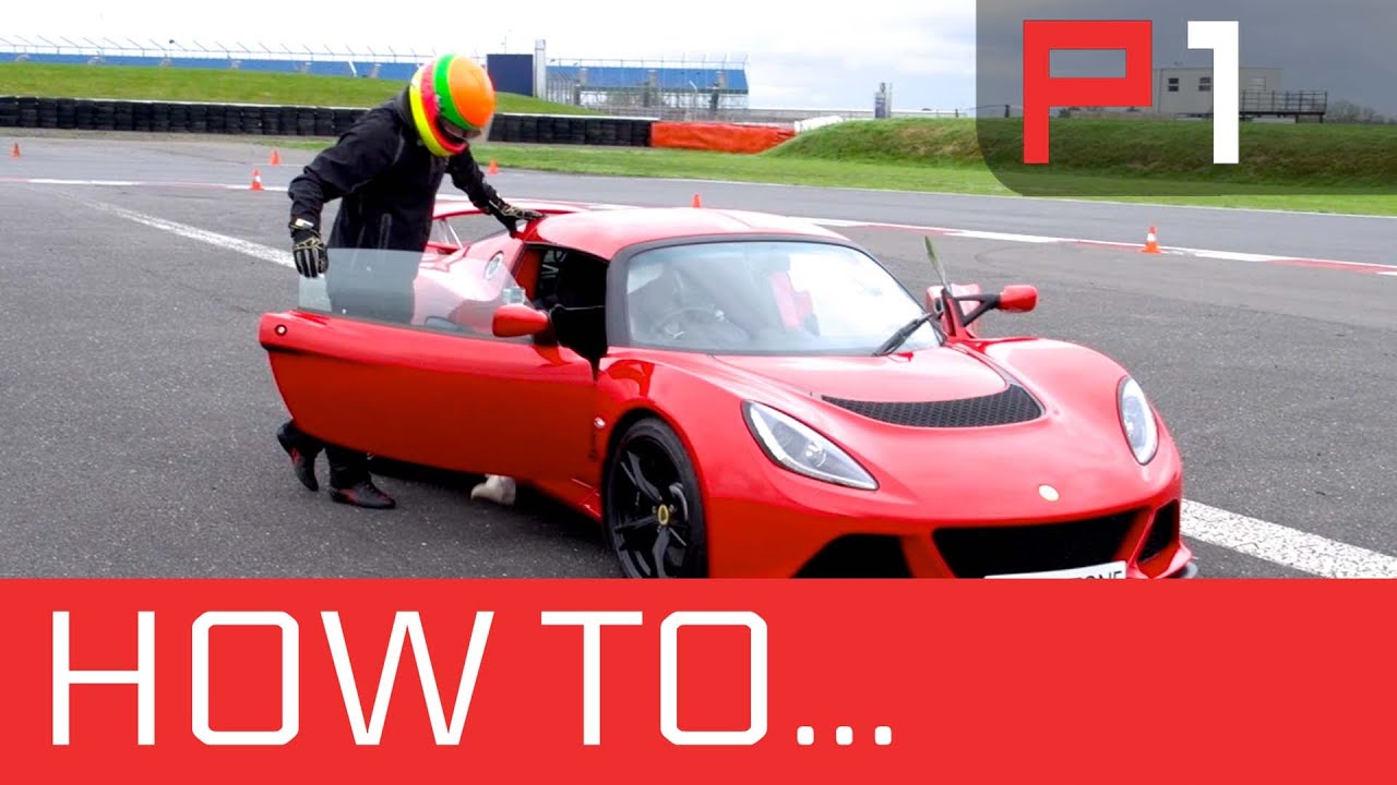 How to brake at speed in a Lotus Exige S - Race Training