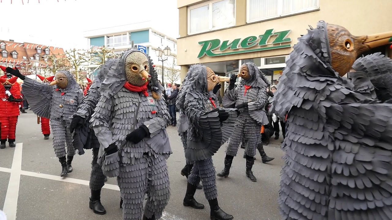 Fasnet in Weingarten 2016 HD