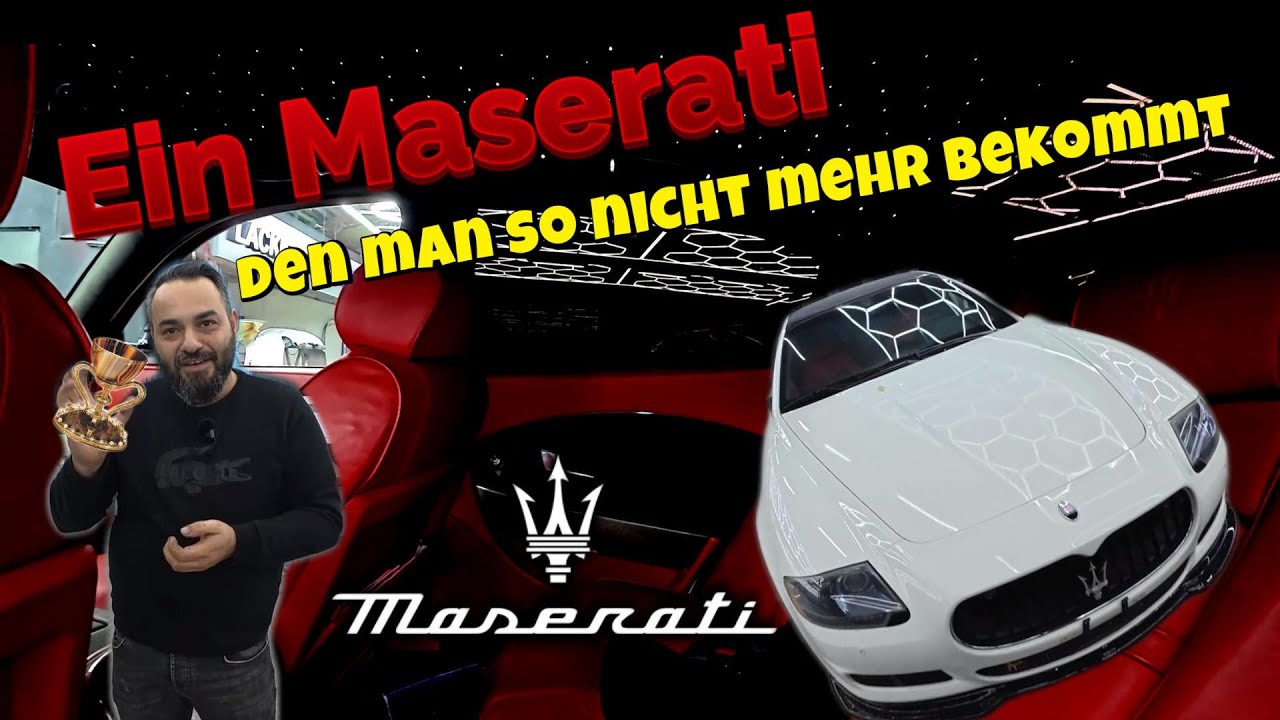 Wir verwandeln einen extrem seltenen Maserati in ein Black Edition Monster
