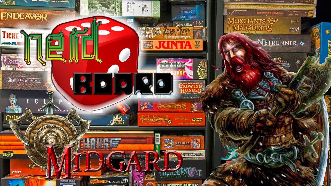 Midgard & Expansões - Unboxing - NerdBoard S01E16