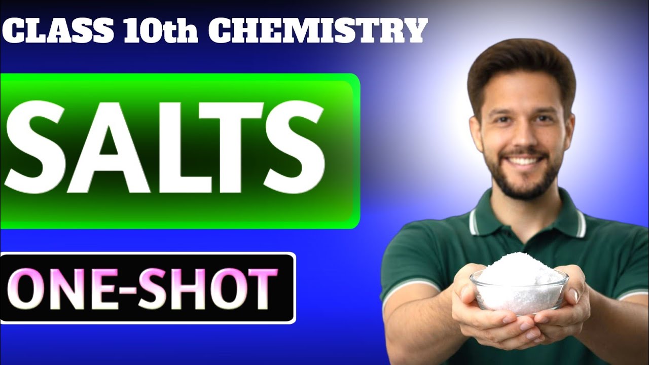 Salts Full Chapter One Shot 🔥 | Class 10 Chemistry | All Concepts + MCQs | Federal Board
