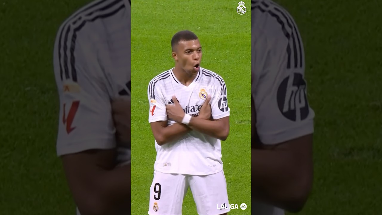 🧊 Ice cold Mbapp&eacute; from the penalty spot! #LaLigaHighlights