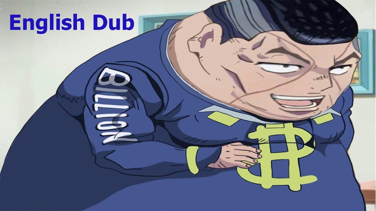 Okuyasu being Okuyasu for almost 9 minutes (Dub version)