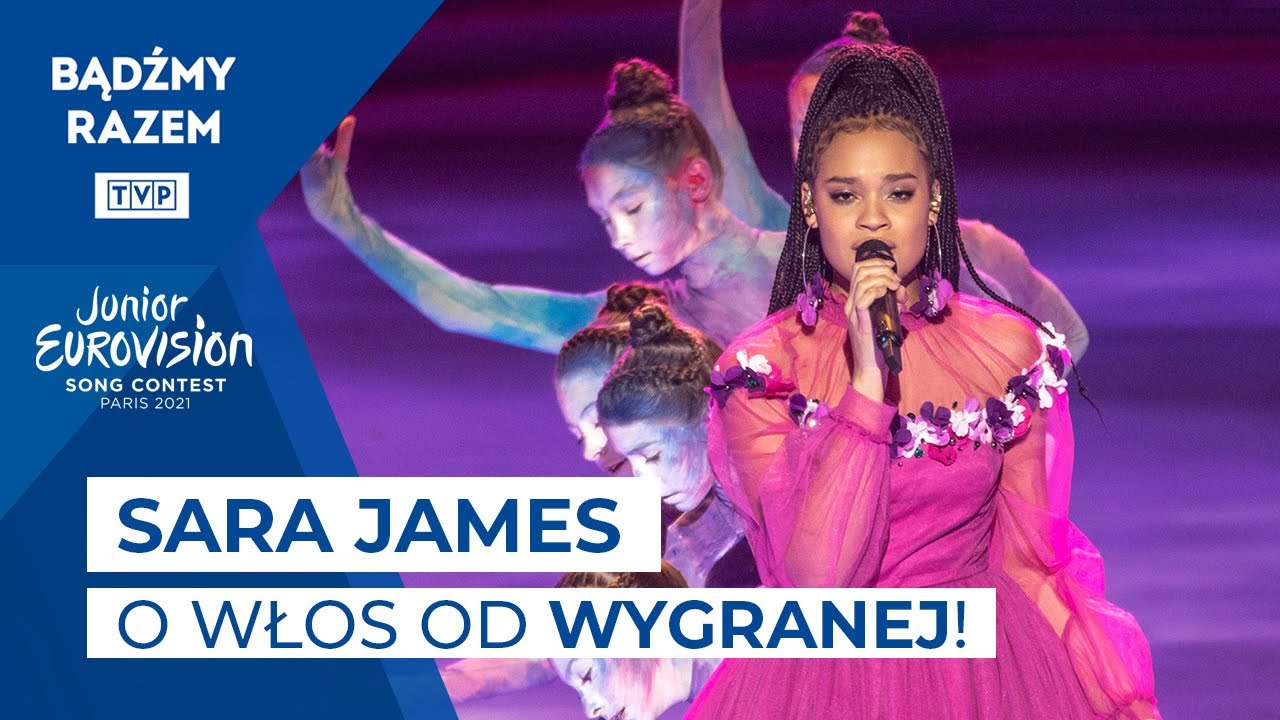 Sara James DRUGA na Eurowizji Junior 2021!
