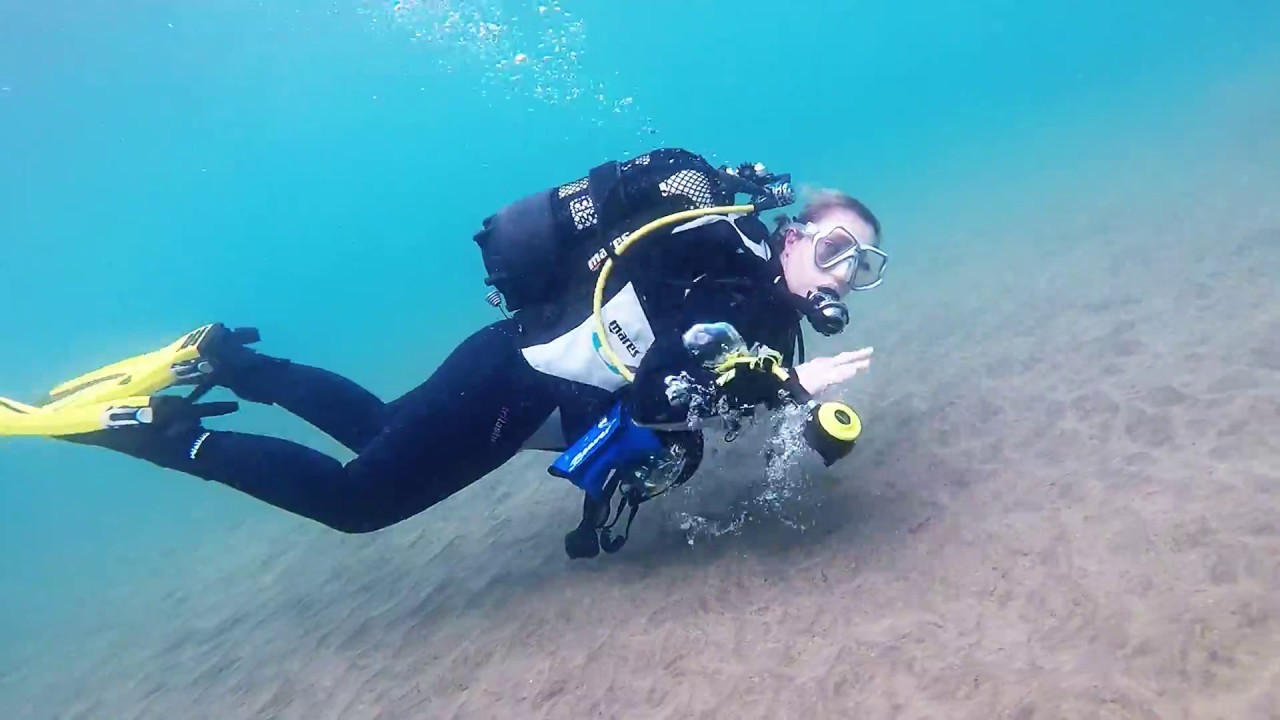 Safari Diving Puerto del Carmen - Lanzarote.  Playa Chica to the Blue Hole