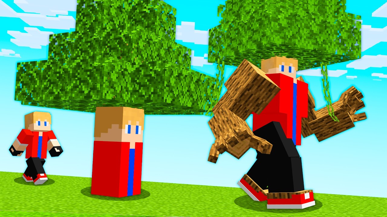 ЖИЗНЬ ДЕРЕВА в Minecraft!