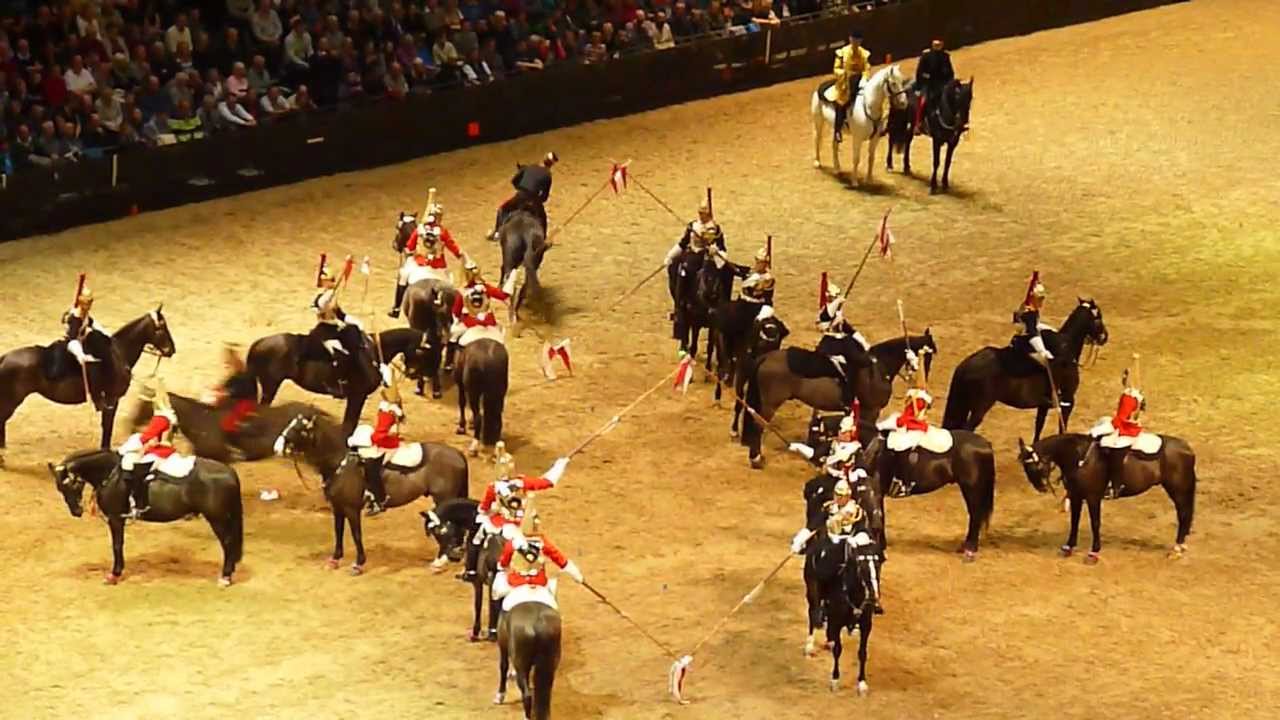 The Household Cavalry Musical Ride 2012 at Earls Court, London