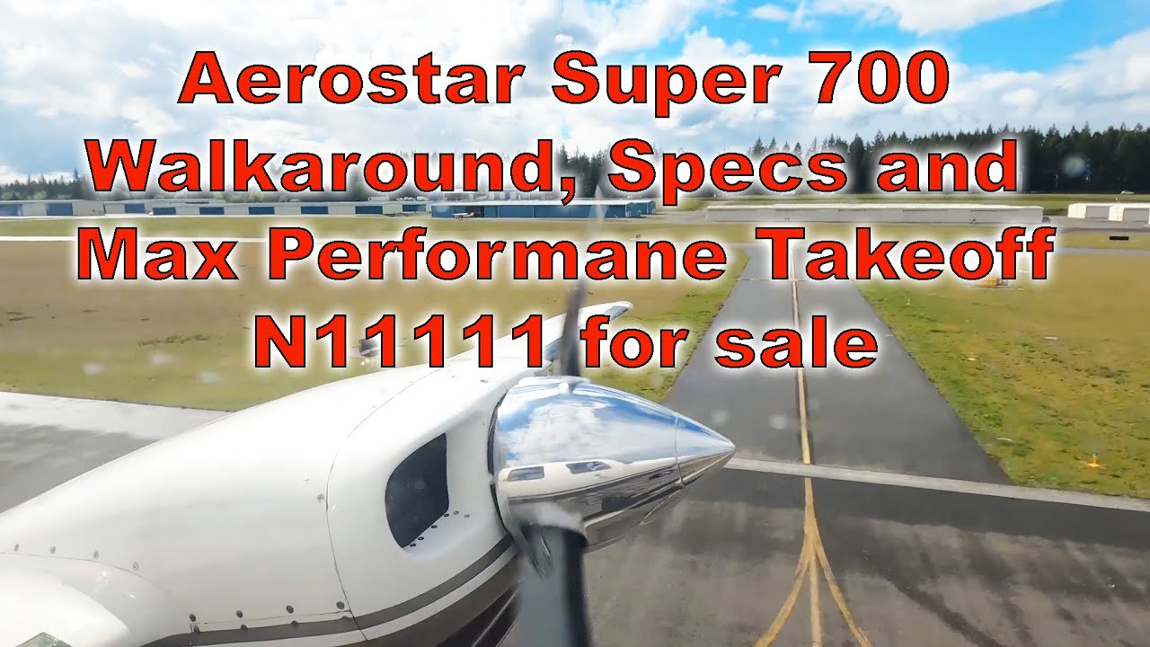Aerostar Super 700, N11111 Specs and walk around