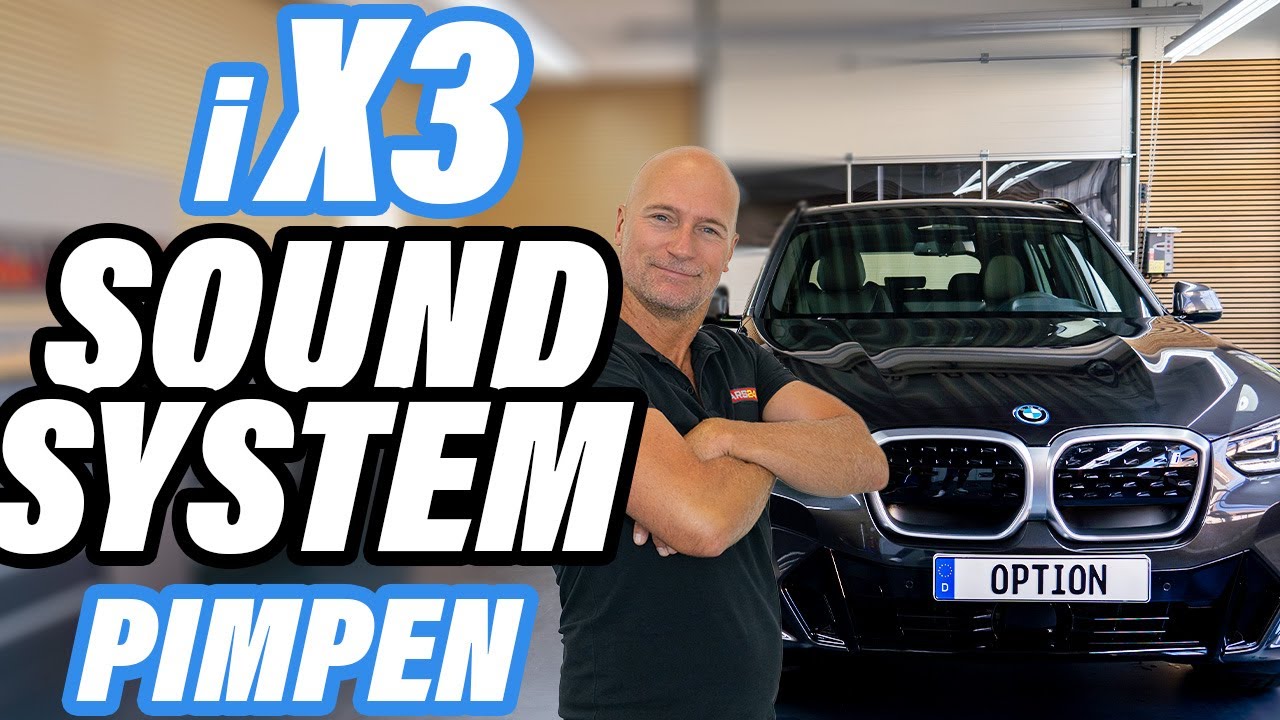 BMW iX3 Soundsystem | DSP-Verstärker für Subwoofer und Lautsprecher | OPTION