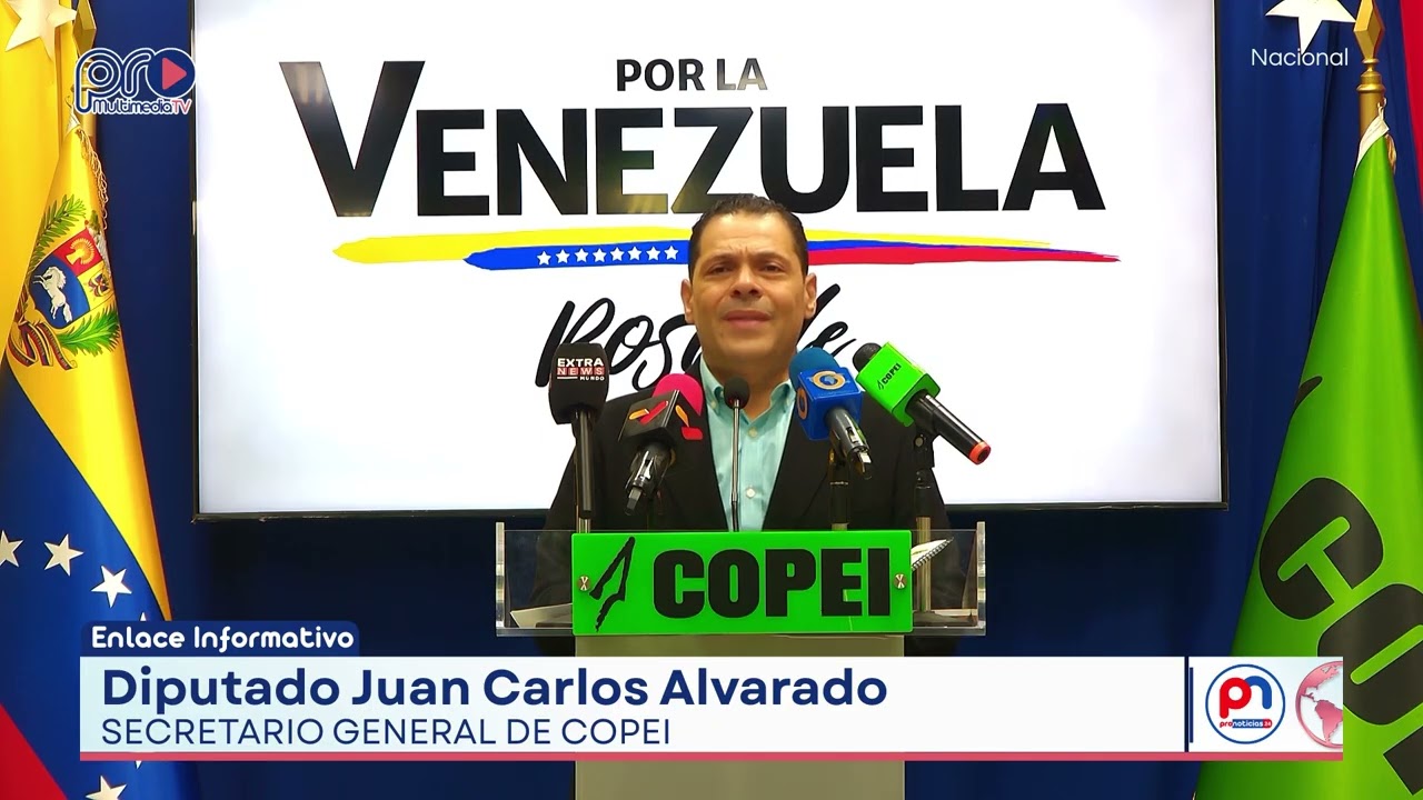 COPEI impulsa «Unión Nacional» y propone Referéndum Revocatorio como salida constitucional