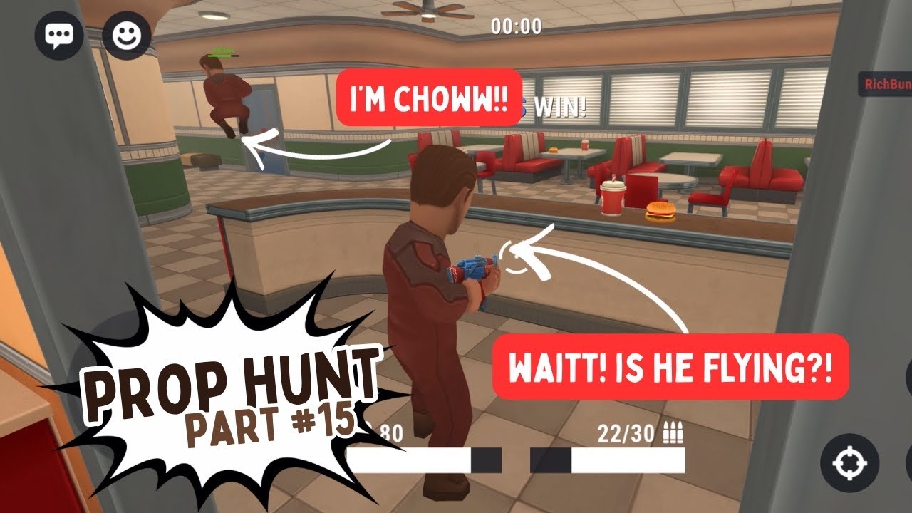 Prop Hunt part15 | AM I SEEING IT RIGHT?! HE IS FLYING!!