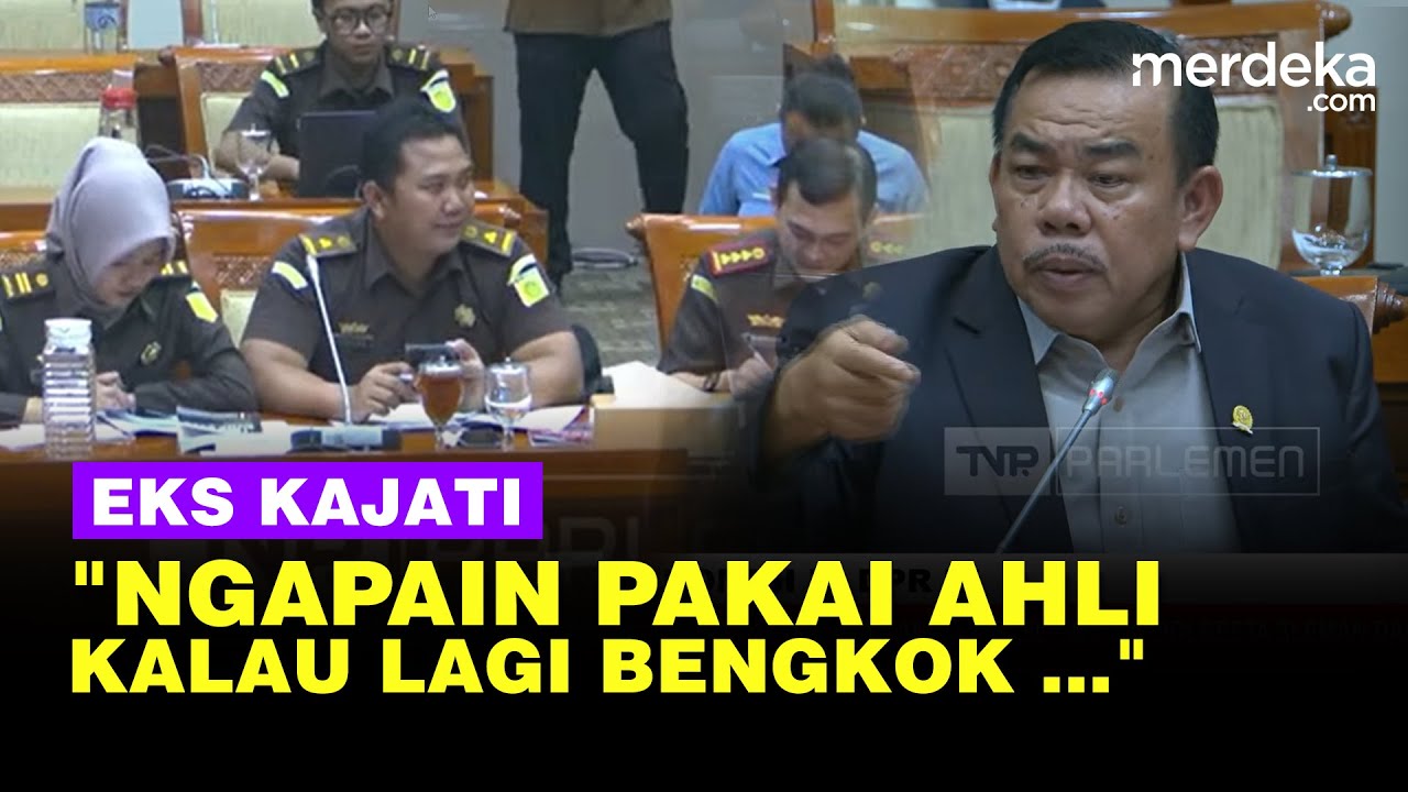 Seruangan Tepuk Tangan! Eks Kajati Semprot Kajari Sleman Kalau Lagi Bengkok!