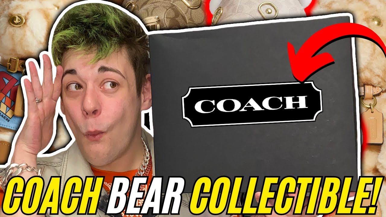 Coach Bear Collectible Unboxing! What One Did I Get And Are They WORTH It?