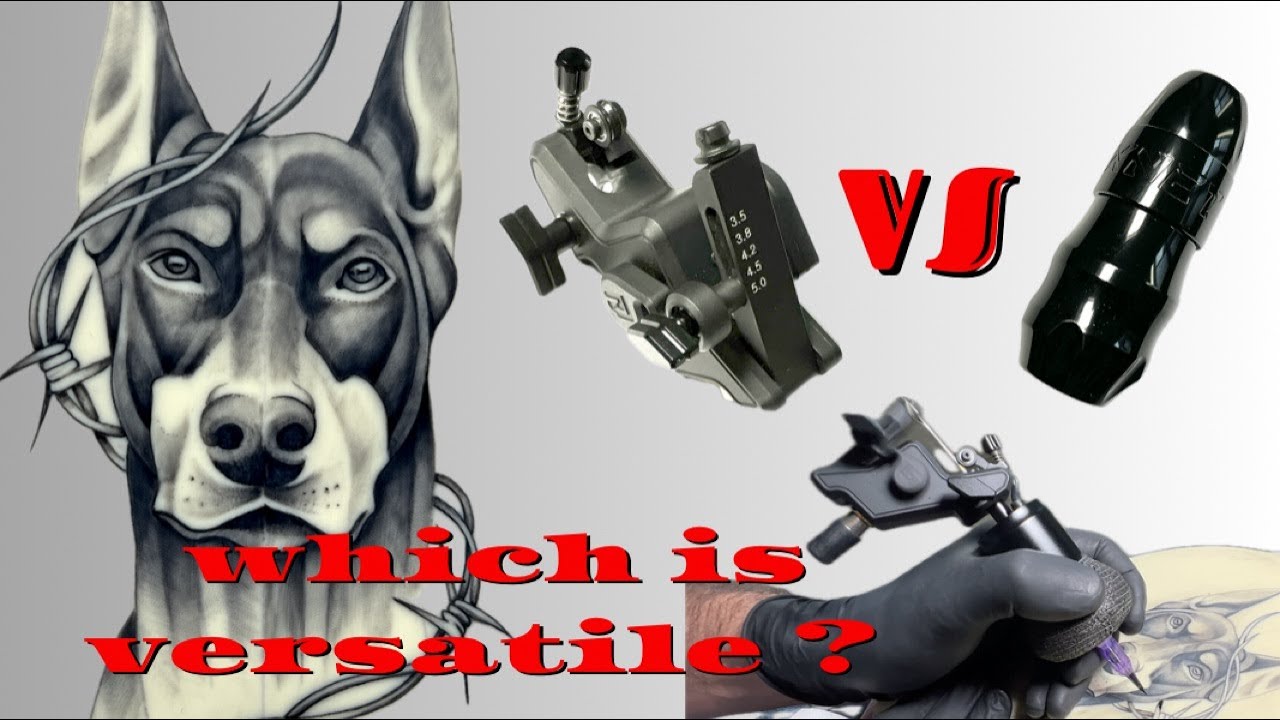 A Worthy Comparison-POPEIRONS Rotary Tattoo Machine VS Tattoo Pen-Which is Versatile in 2024?