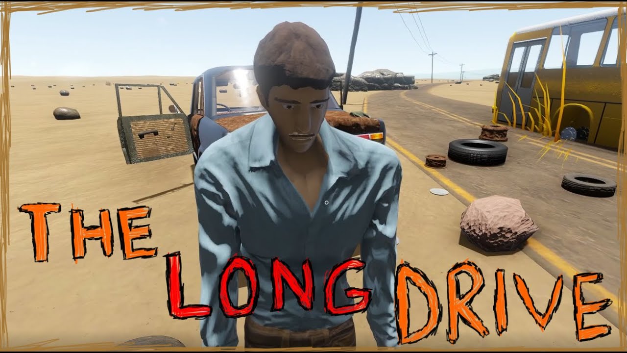 the long drive gameplay🚗 || 😂ریدیم تو مسافرت