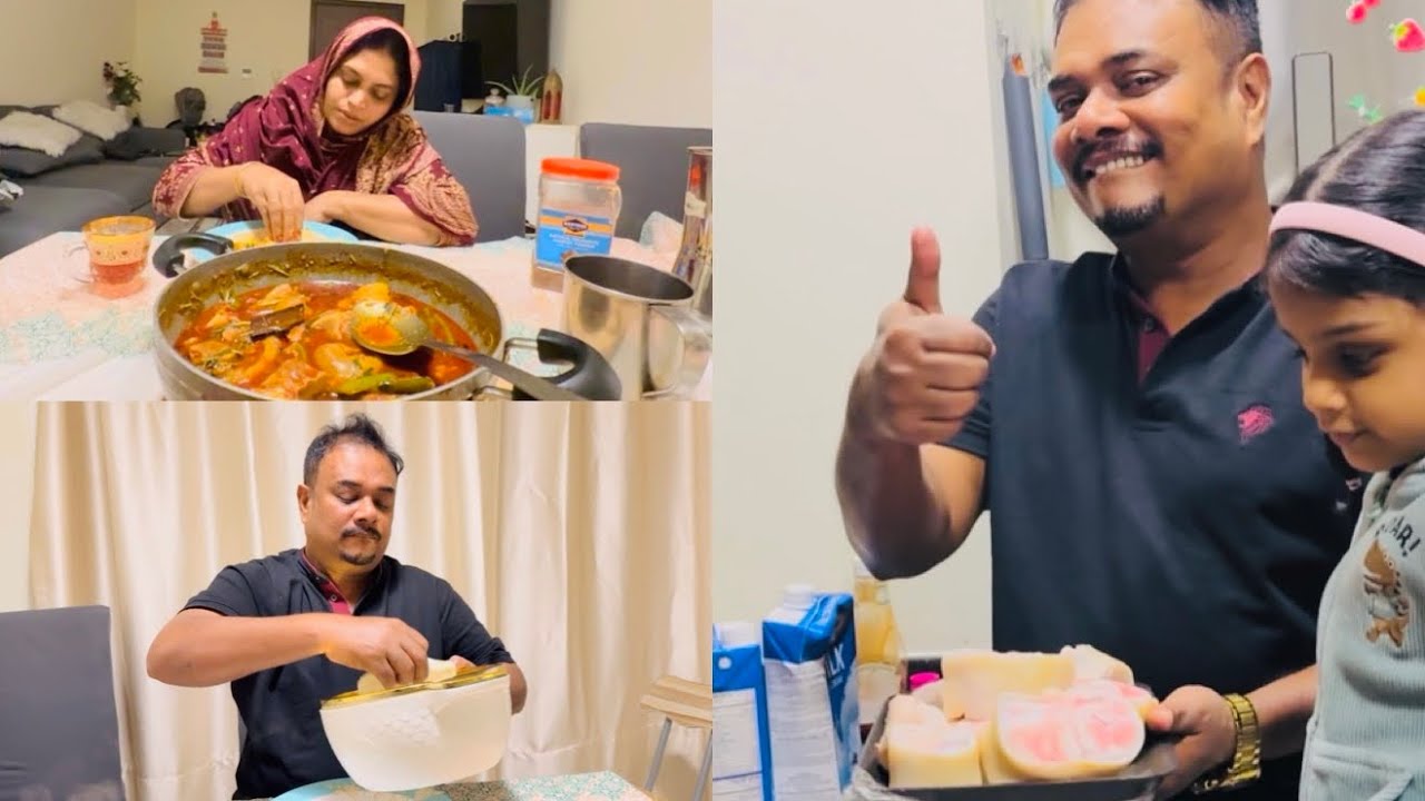 papas kitchen വിണ്ടു കളത്തിൽ ഇറങ്ങി || കാളയുടെ പായ കറി 😜 Dubai vlog 