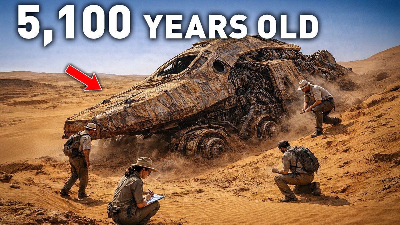 5,100-Year-Old Vehicle Found in Egypt’s Desert — Impossible Lost Technology