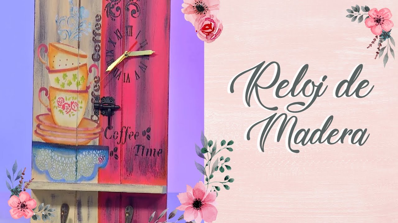 Un reloj de madera - Hecho Con Estilo