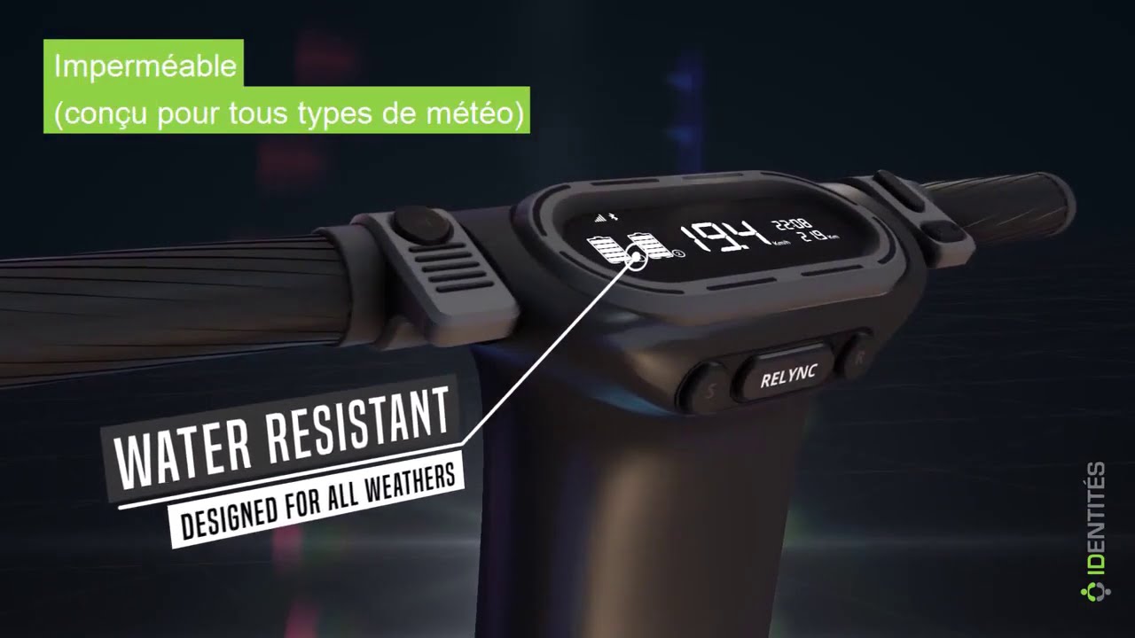Scooter pliant et ultra l&eacute;ger  RELYNC R1