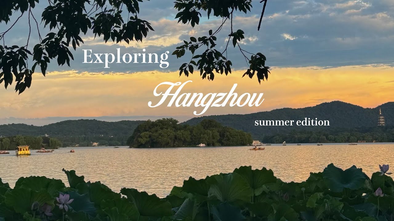 First Time in Hangzhou China 🪷🫧🥢
