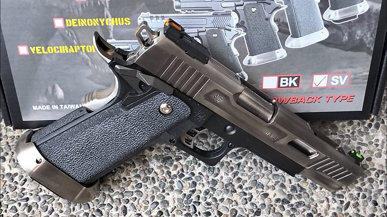 WE 2011 Hi-Capa T-REX Semi Automatic video testing. Unit of Sir Angelo of Antipolo. #airsoft