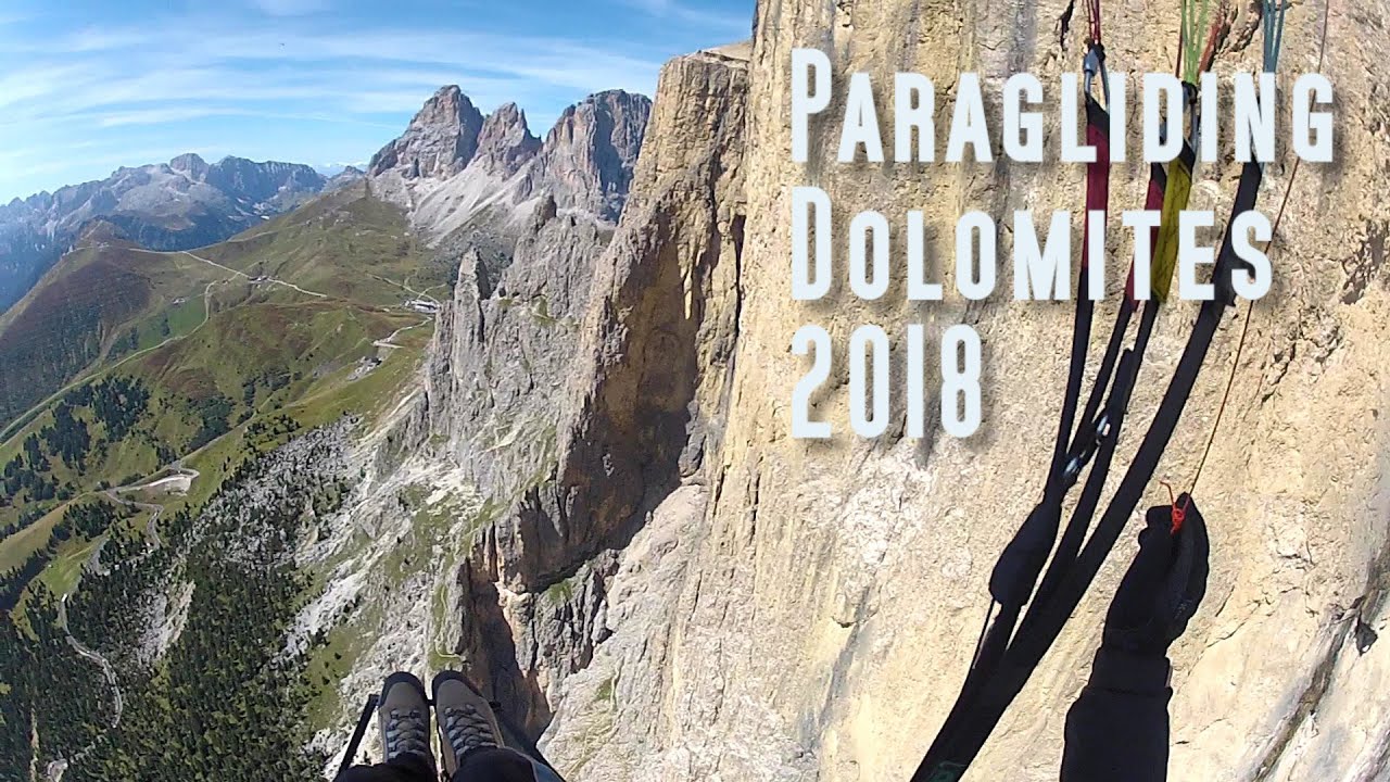 Paragliding Dolomites 2018 - Col Rodella - Langkofel - Pordoi