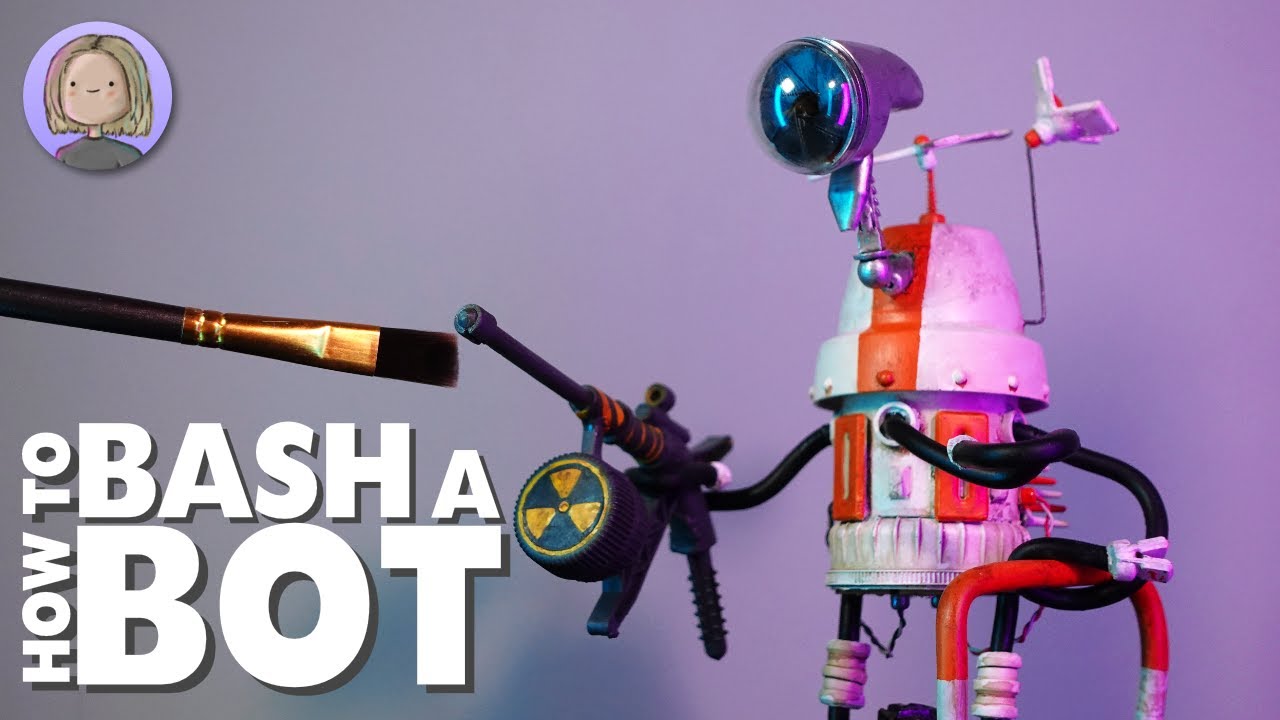 How to BASH A BOT using trash! #bigbotbash from @BillMakingStuff