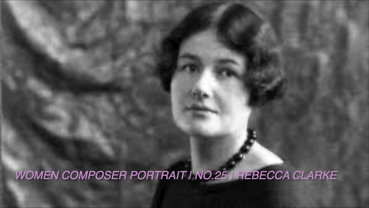 Women Composer Portrait | No.25 | Rebecca Clarke