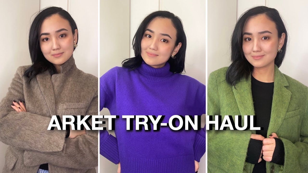 ARKET Try-On Haul: blazers & sweaters
