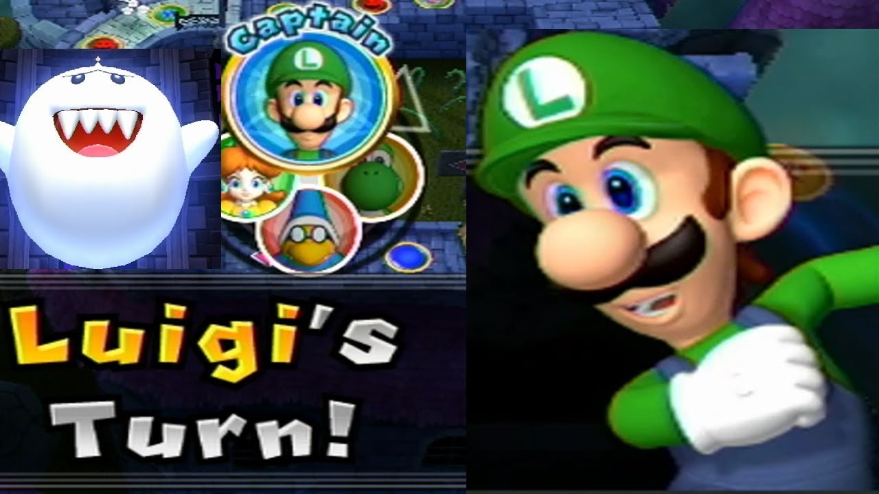 Mario Party 9◆Solo Mode #90 Luigi◆Boo's Horror Castle