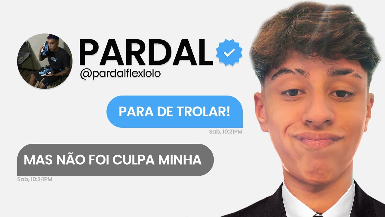 sua culpa, pardal.