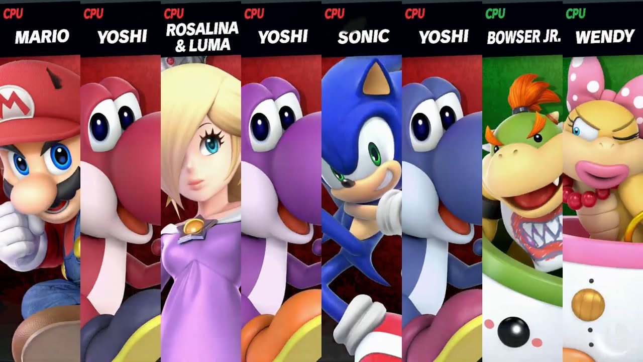 Super Smash Bros. Ultimate - The Hero Leaders friends saved the Mar10 Day